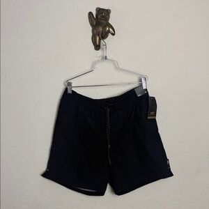 Van’s Men's Black Athletic Board Shorts black size M